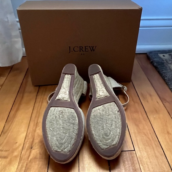 JCrew Ankle-Strap Espadrille Wedges - Picture 2 of 4